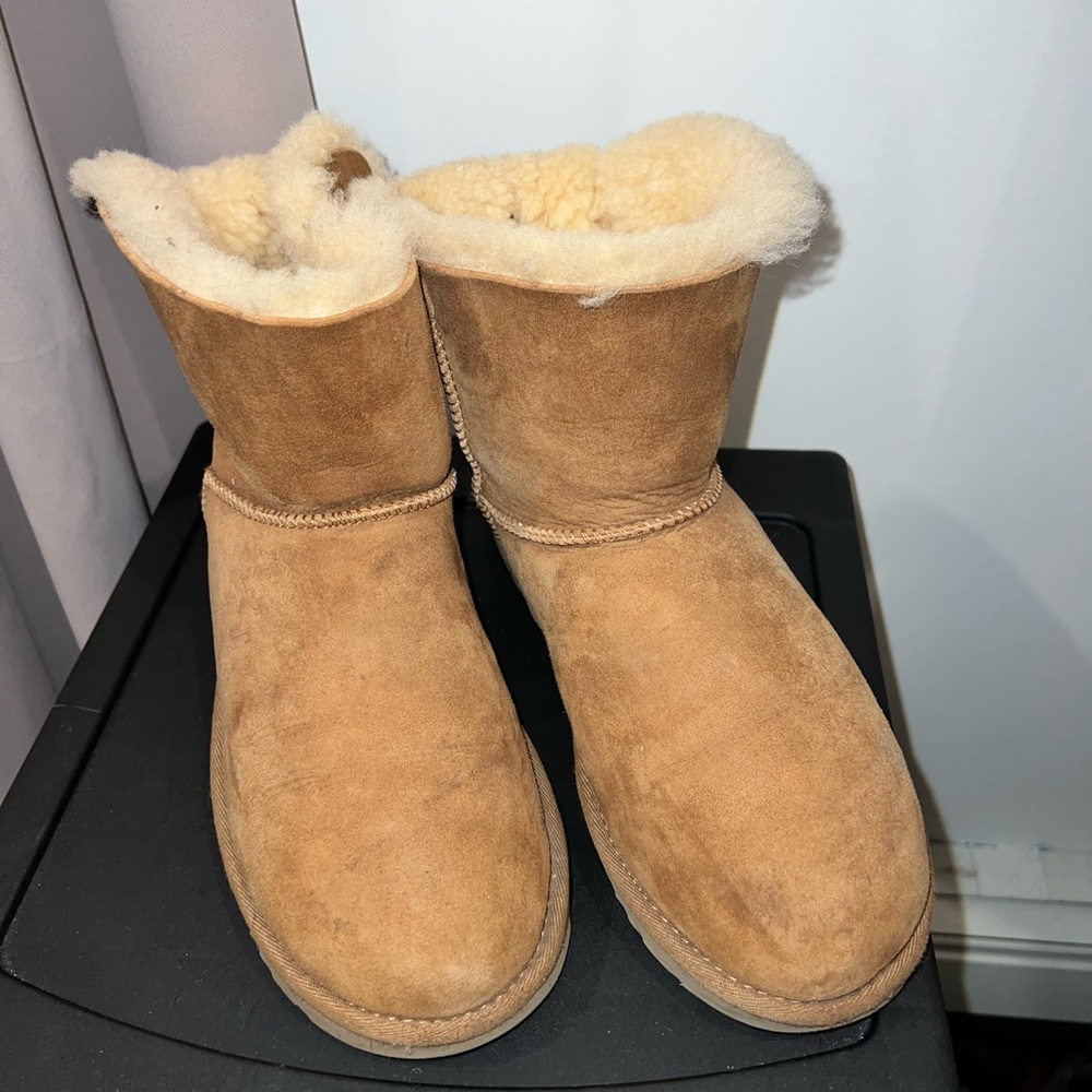 UGG boots in the classic ugg color.